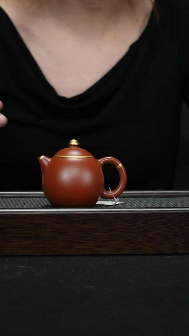 茶壶紫砂宜兴紫砂100cc0820