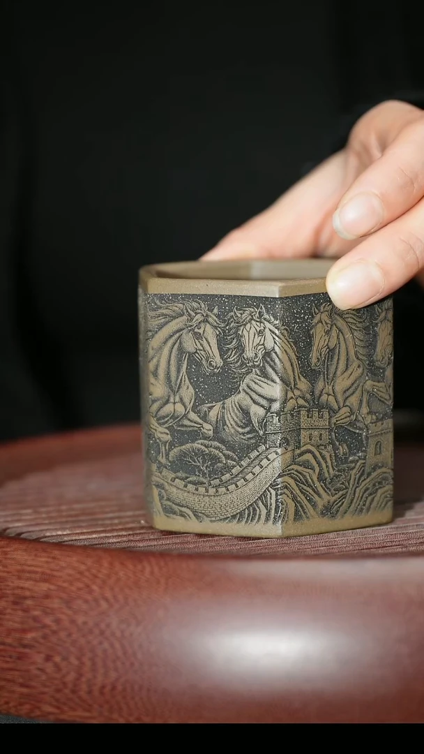 茶杯紫砂紫砂主人杯福利放漏