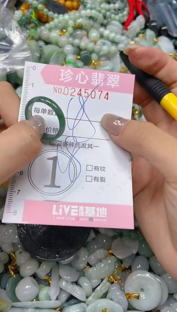 翡翠未镶嵌颈饰闪购0245074