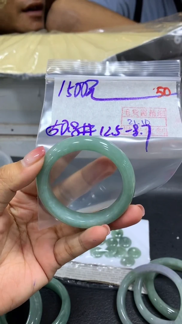 未镶嵌定制翡翠毛货需精细抛光+拍一发一+50