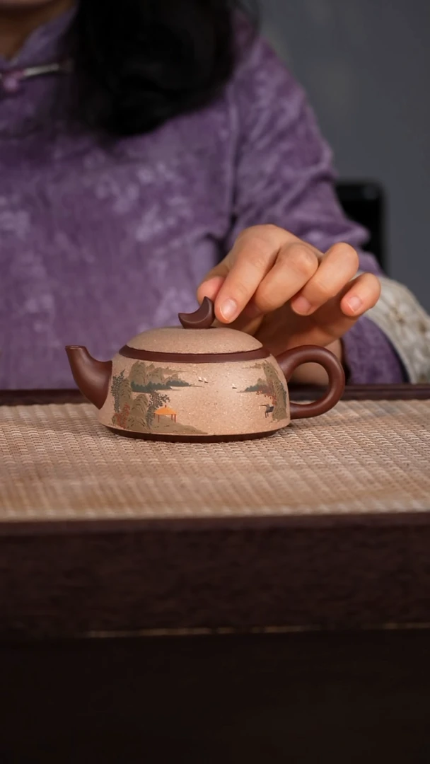 茶壶紫砂紫泥/段泥 230cc