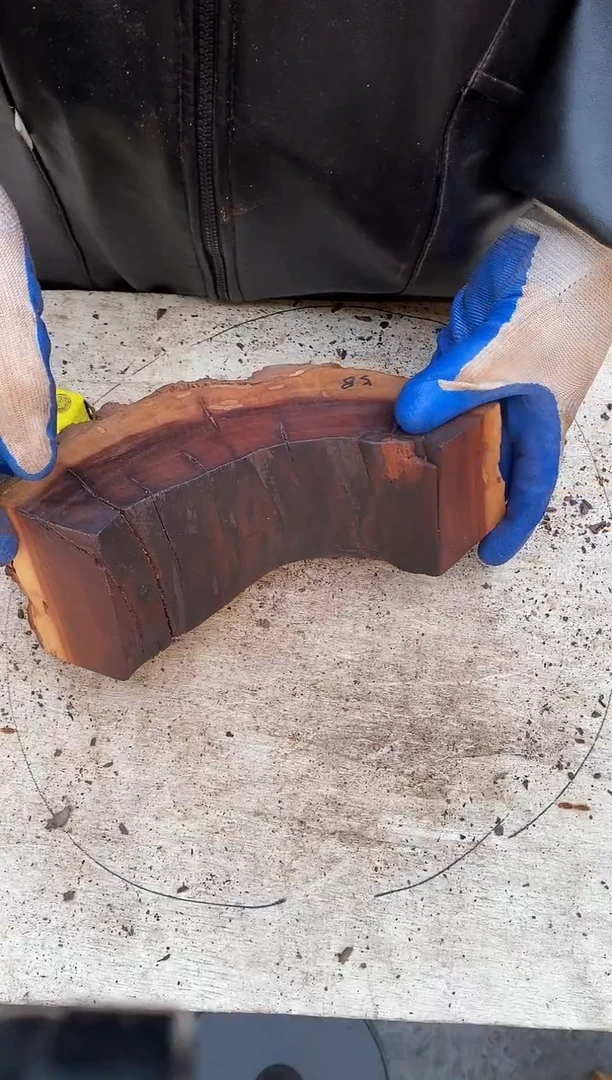 枣木【58】号原木段，尺寸随型