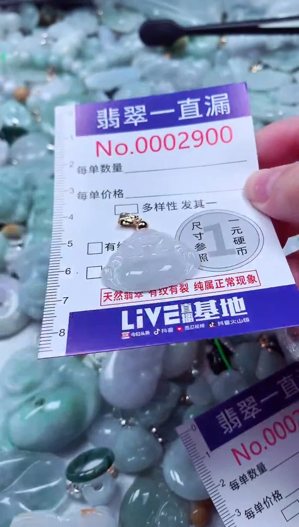 吊坠(不含链)未镶嵌翡翠2900