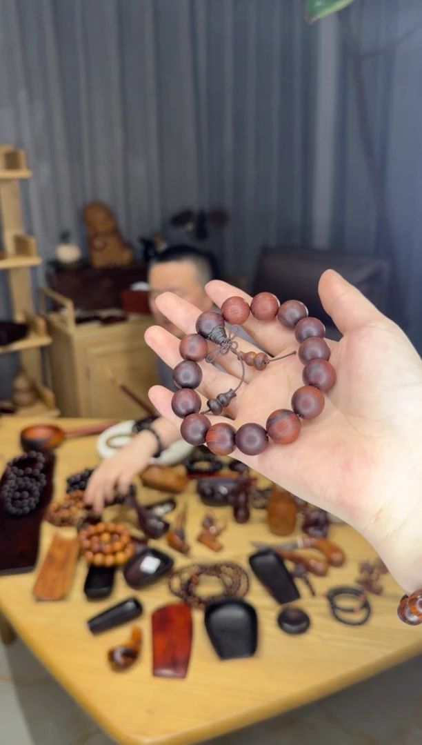 小叶紫檀无胶模，小叶紫檀手串