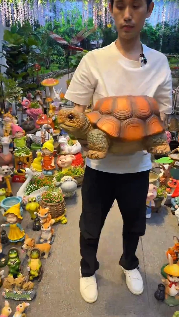 无花朵花园庭院摆件&00&