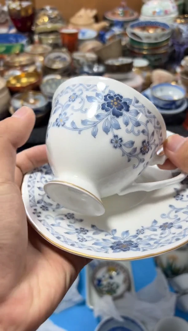 瓷片余*夏目海外回流瓷器中古品。