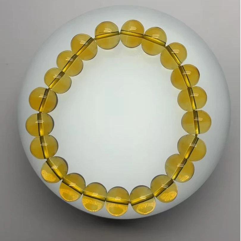 老姜黄盘主手串12mm双A纯净经典款