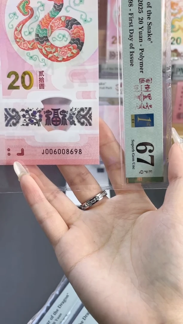 塑料蛇钞 67分 J006008698