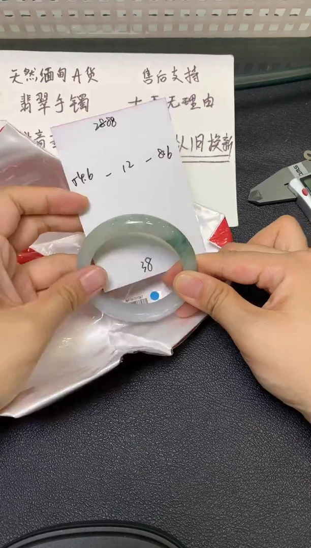 未镶嵌手镯翡翠/潘12/18--38