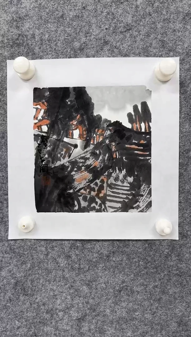 国画ST-JZP老师绘画作品