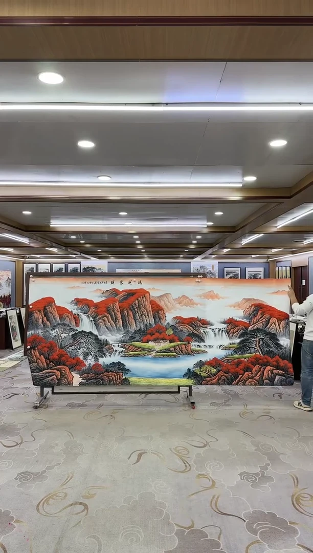 绘画一-刘雪红-大丈二-山水国画