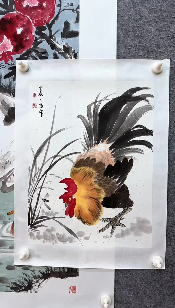 国画ST-ZYM老师绘画作品