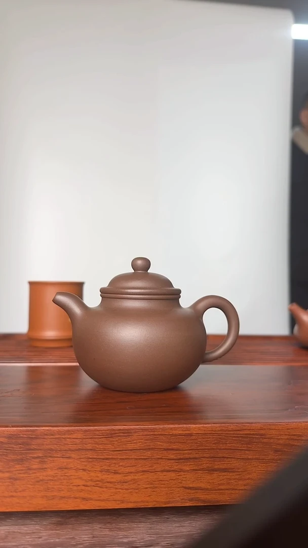 茶壶紫砂全手工掇只壶200cc