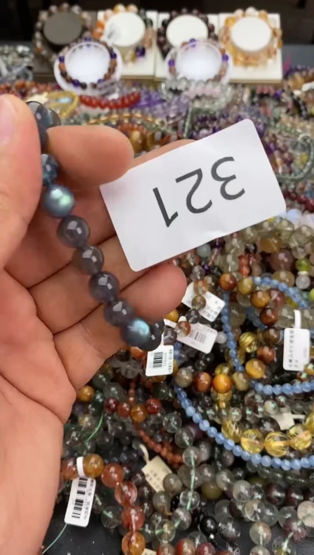 未镶嵌手链拉长石手链