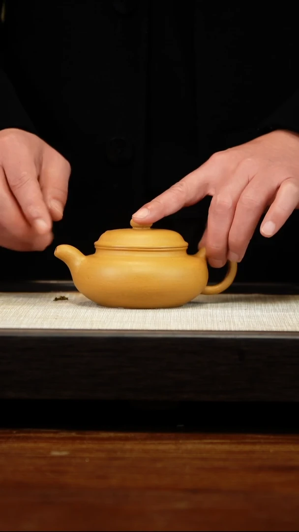 茶壶紫砂黄金段仿古