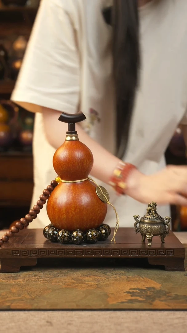 259大漆一物一拍记葫堂出品[不带手串】