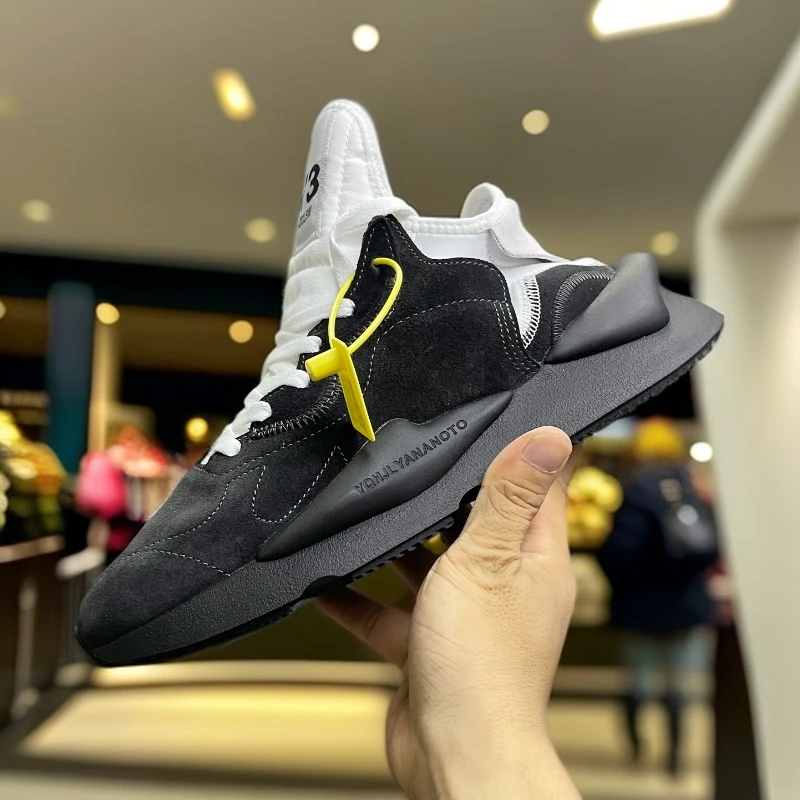 Y3GZCLSW黑武士老爹鞋夏季薄款铁灰黑色鞋子夏天透气运动休闲鞋男