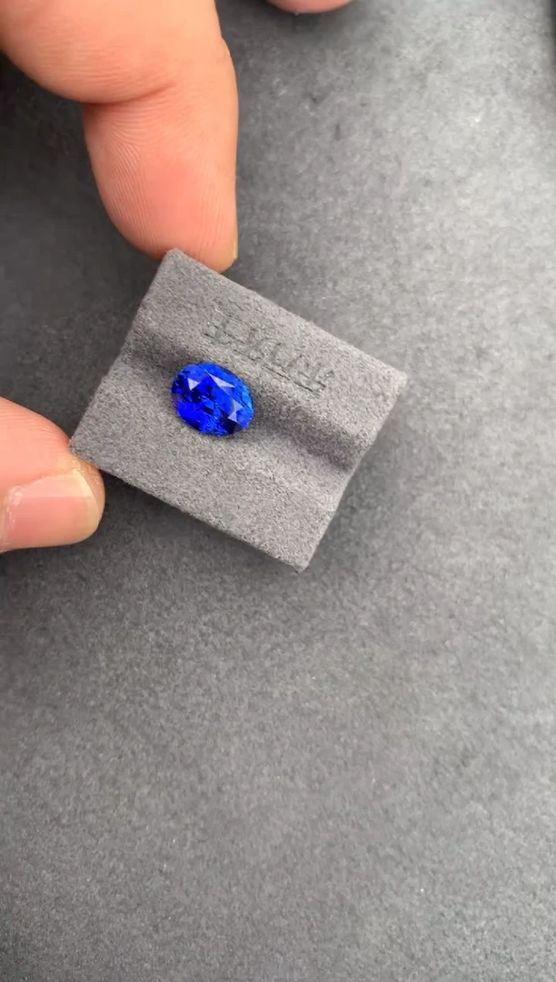 裸石蓝宝石3.2ct天然皇家蓝 定制AC