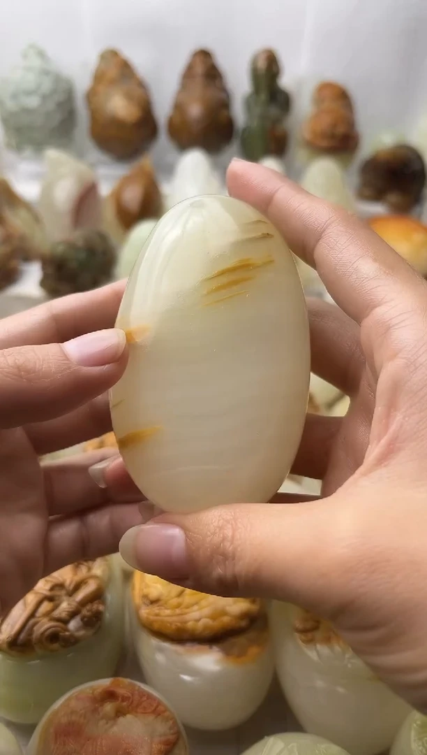 石材方解石棉纹正常不退换原石