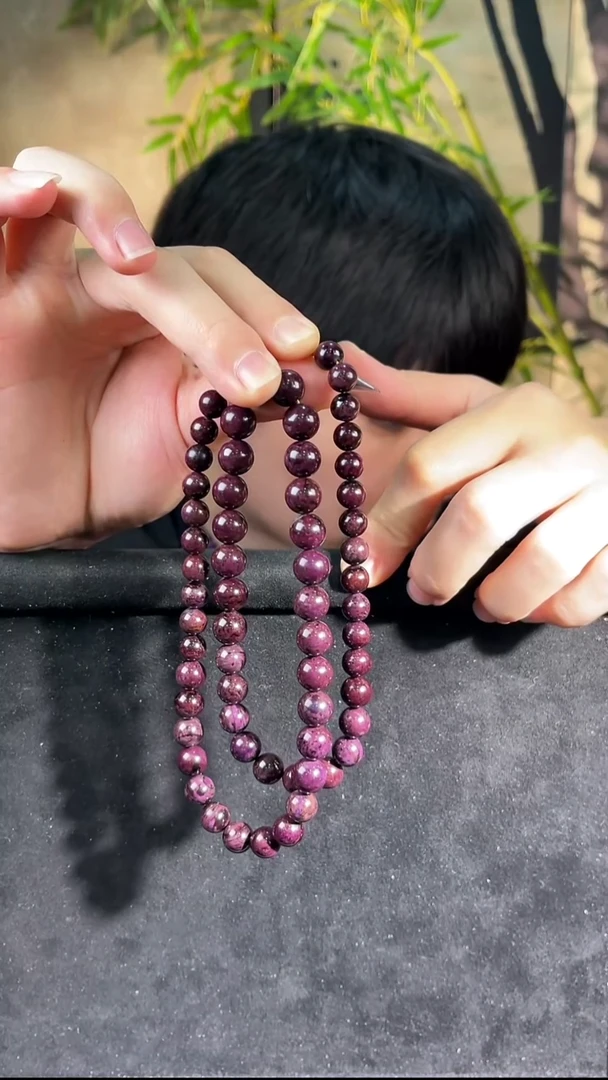 苏纪石（舒俱来）未镶嵌项链k金南非舒俱来老矿