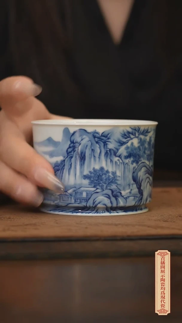 瓷片柴窑青花破价福利