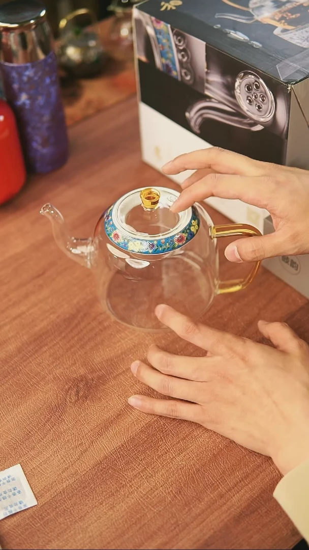 【闪购商品】j陶圈壶舒雅壶 蓝 00000