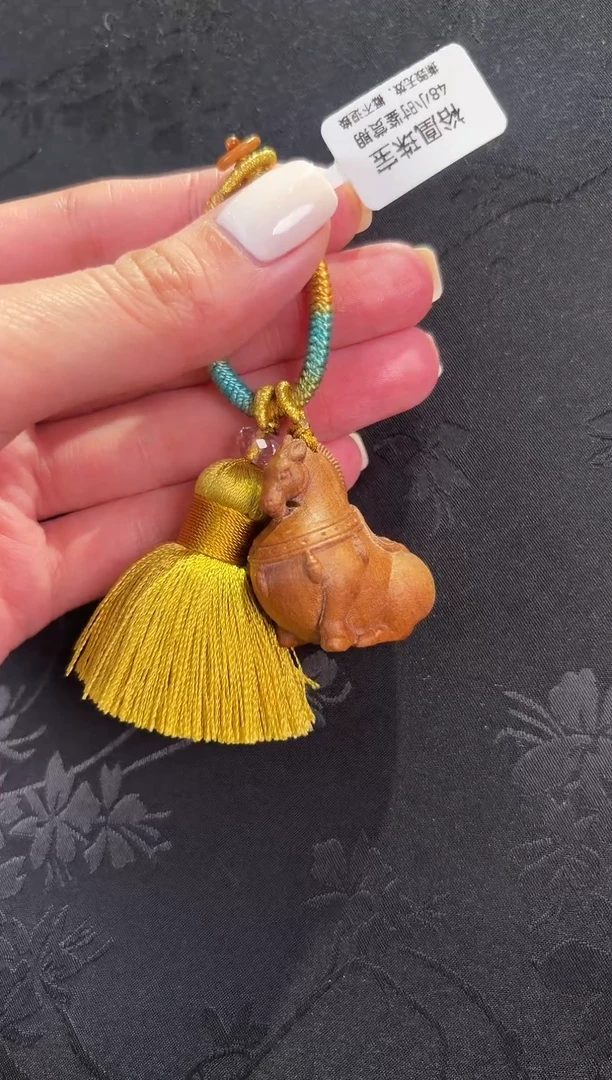 把件檀香木未镶嵌老山檀挂件