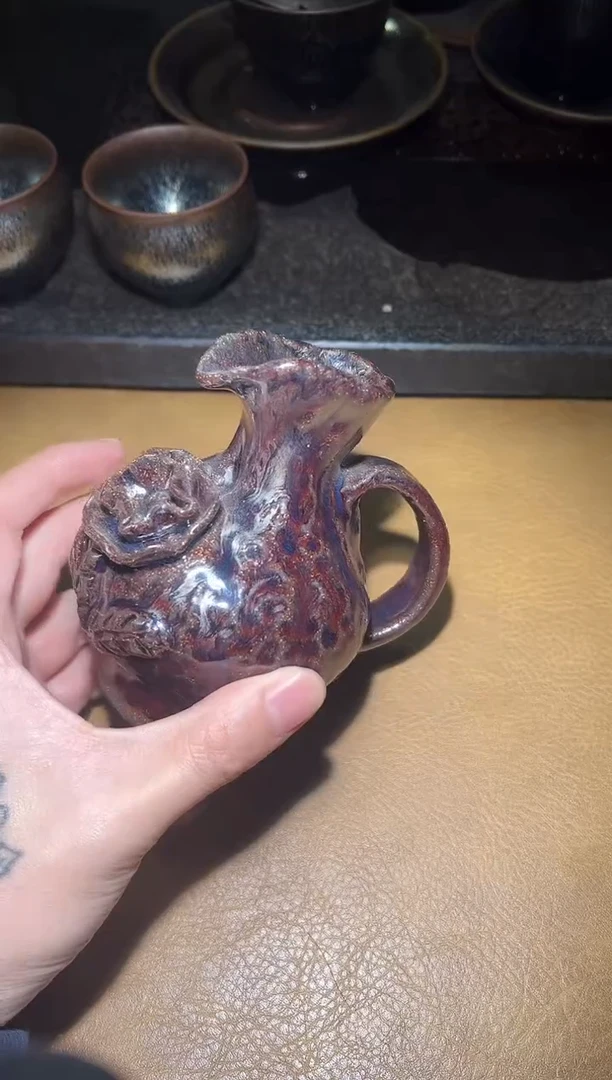 茶盏用****5百年龙窑黄杰20