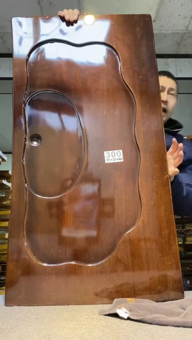 实木原木茶盘 一物一拍(不含配件）