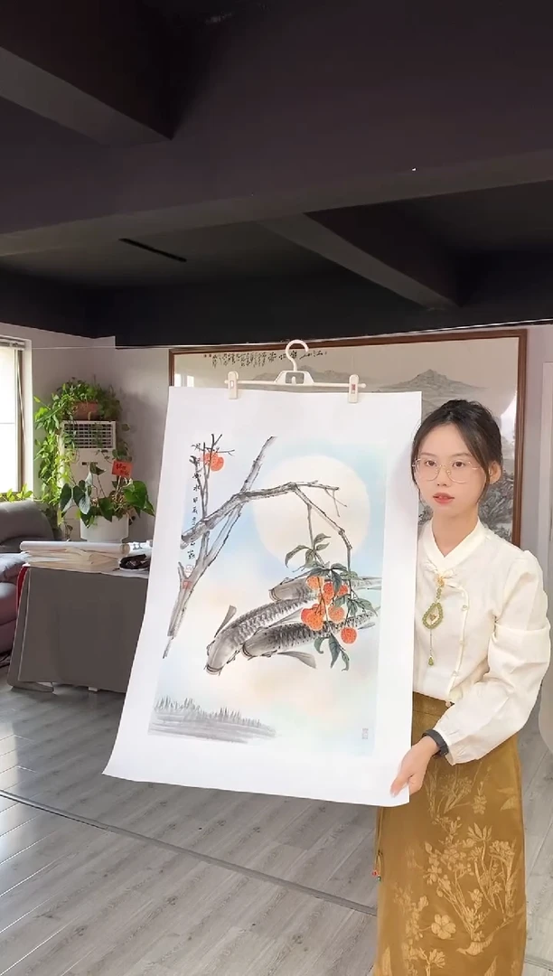 国画国画NYQ杰牛云勤老师作品