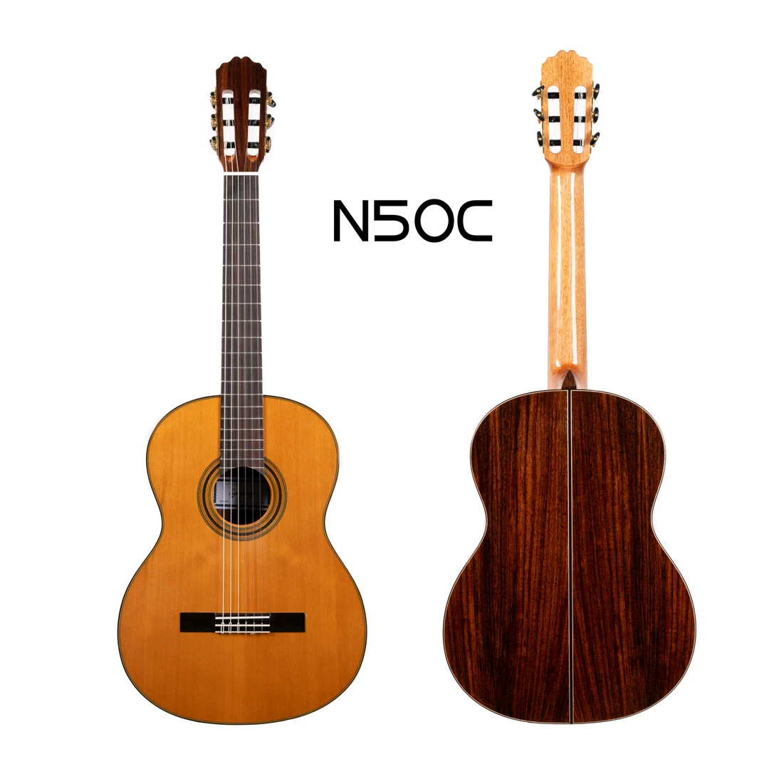 Symphony辛弗尼N50C古典吉他玫瑰木红松面单吉他