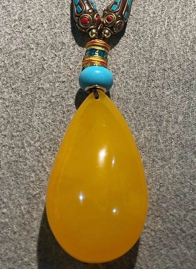 水滴脖挂（可做手把件）