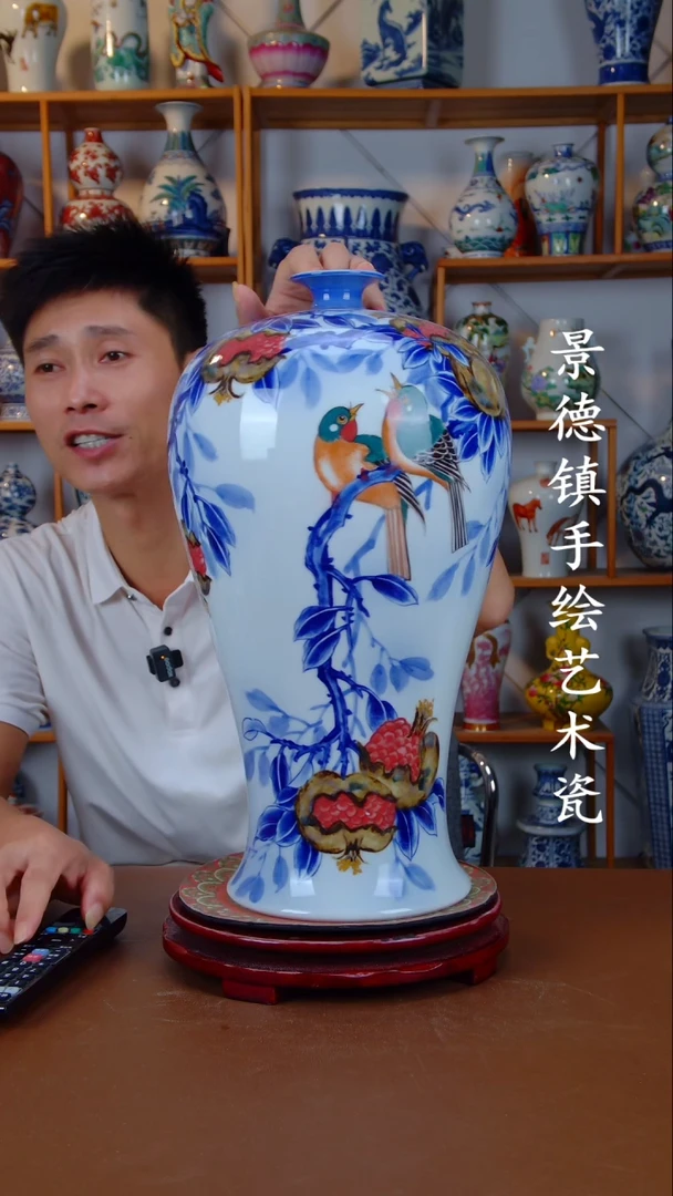 现代景德镇手工手绘陶瓷摆件景德镇手工手绘陶瓷摆件16