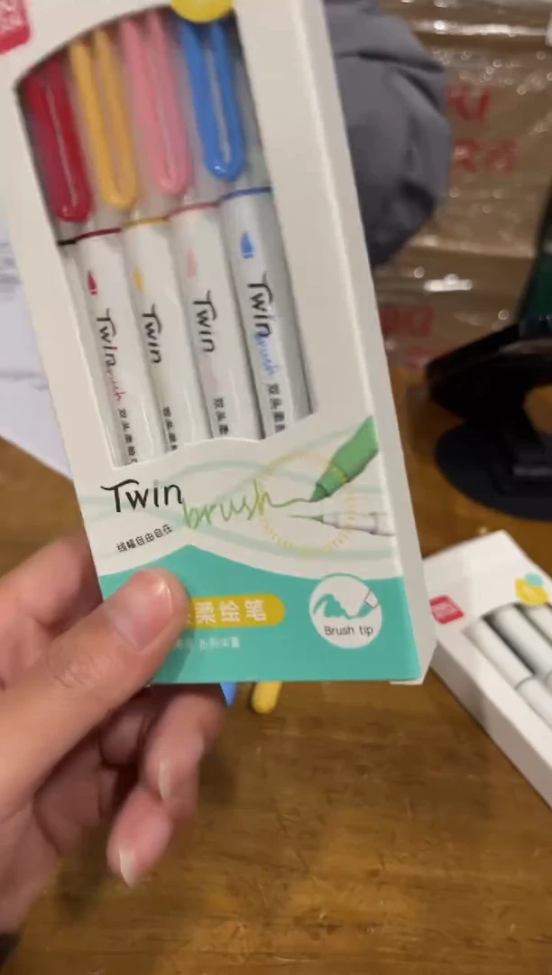 DL 双头柔绘笔1盒装