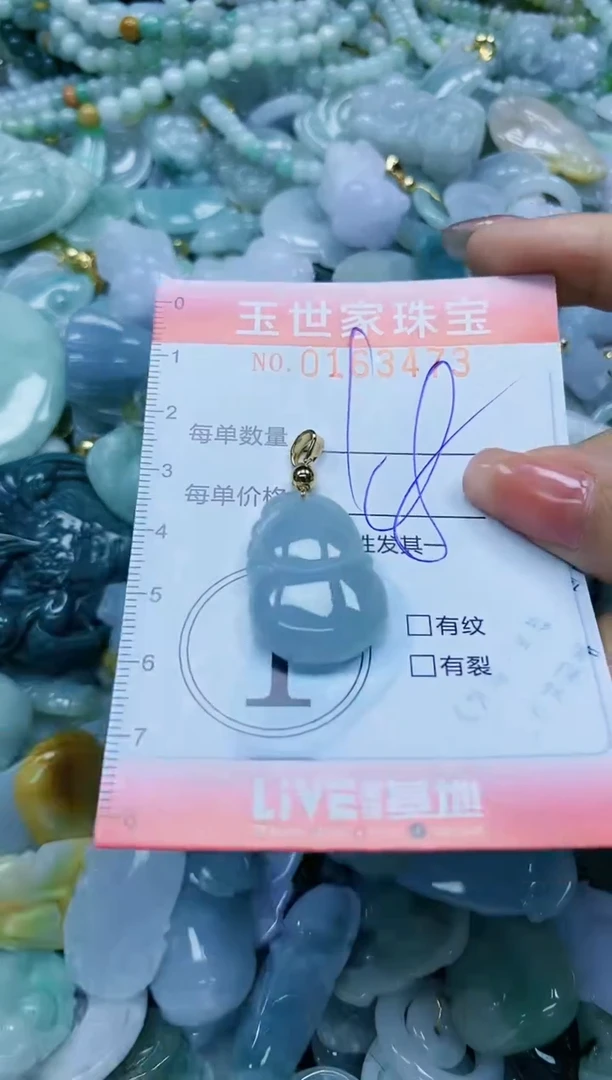 【闪购商品】翡翠颈饰未镶嵌闪购0163473