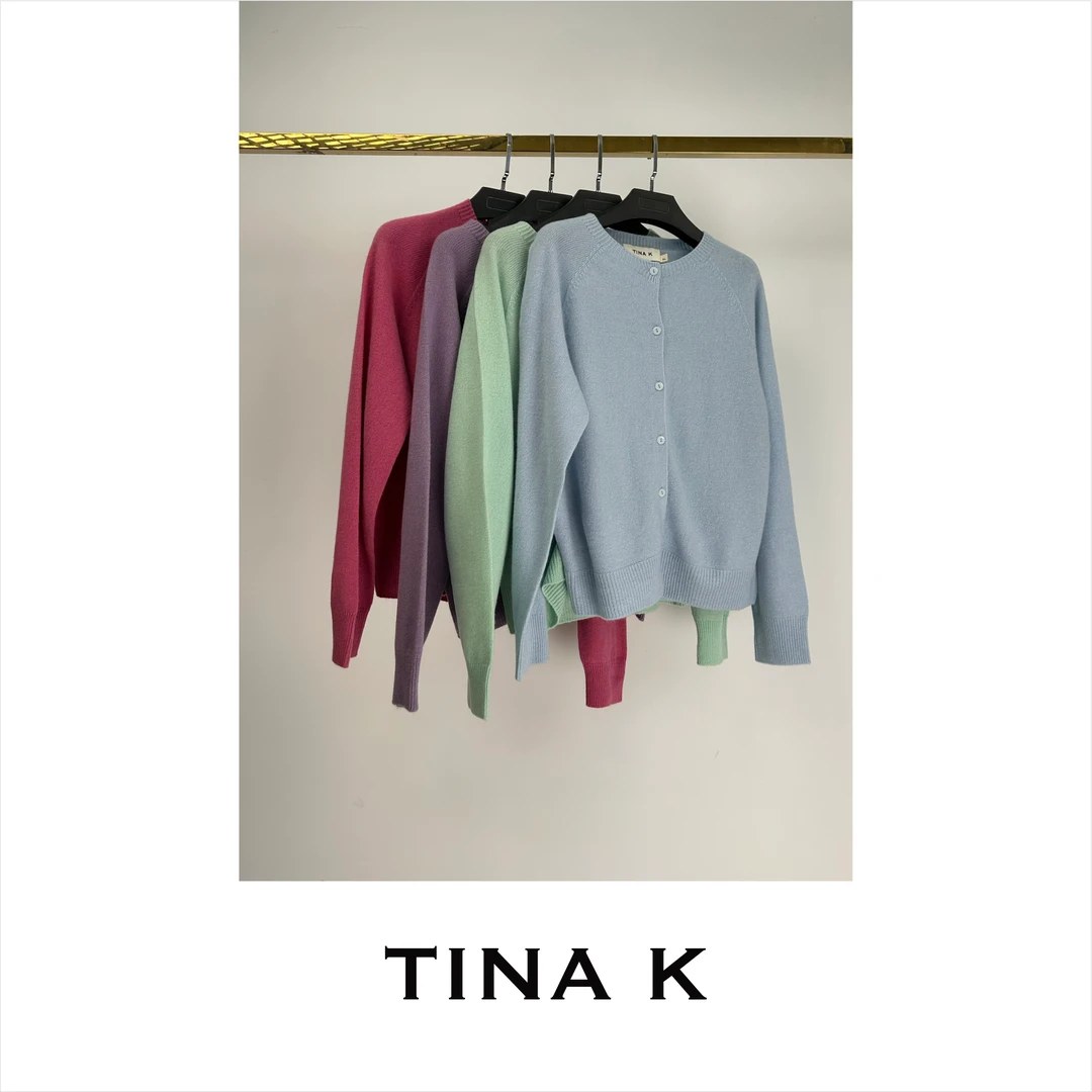 TinaK韩式小开衫设计感时尚百搭春夏MY224156