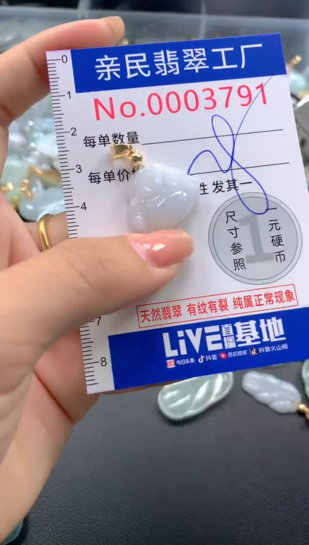 颈饰未镶嵌翡翠3791
