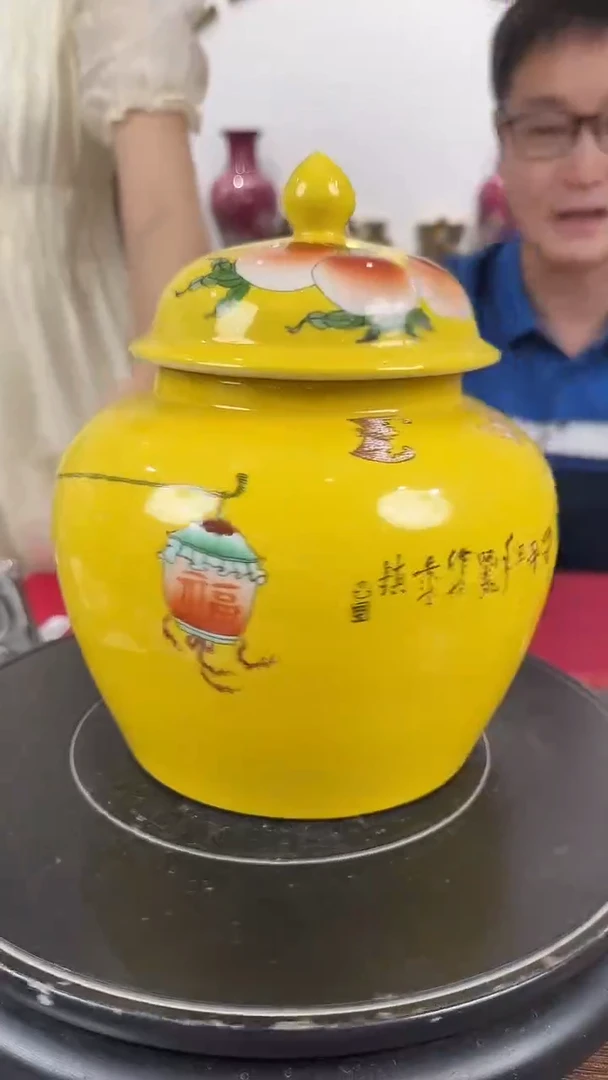 摆件景德镇陶瓷手工手绘