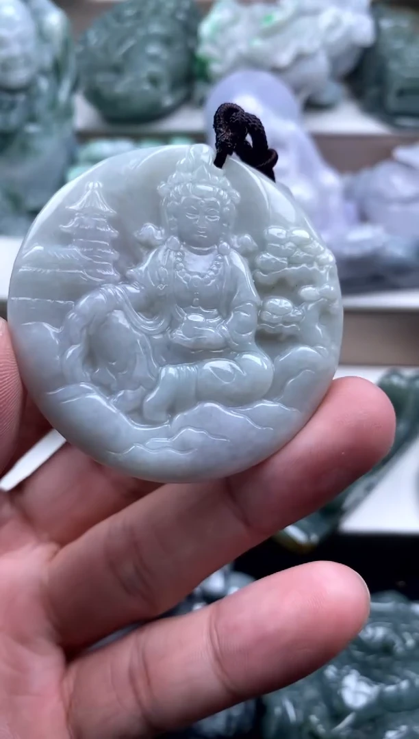 吊坠(不含链)未镶嵌翡翠1