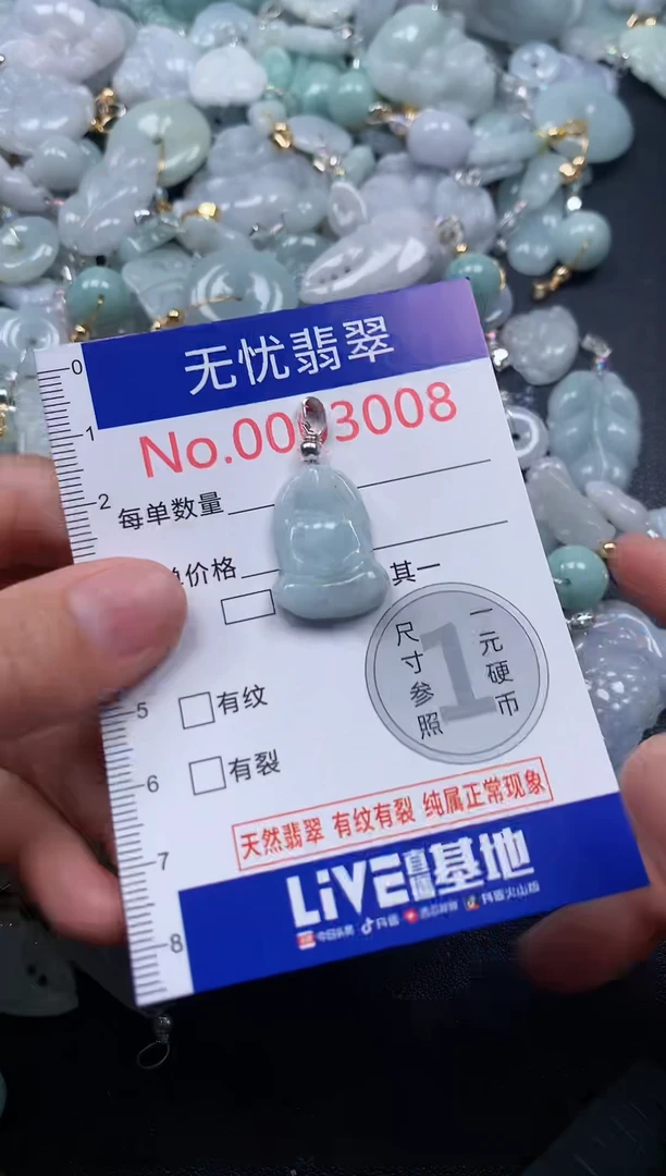 颈饰未镶嵌翡翠3008