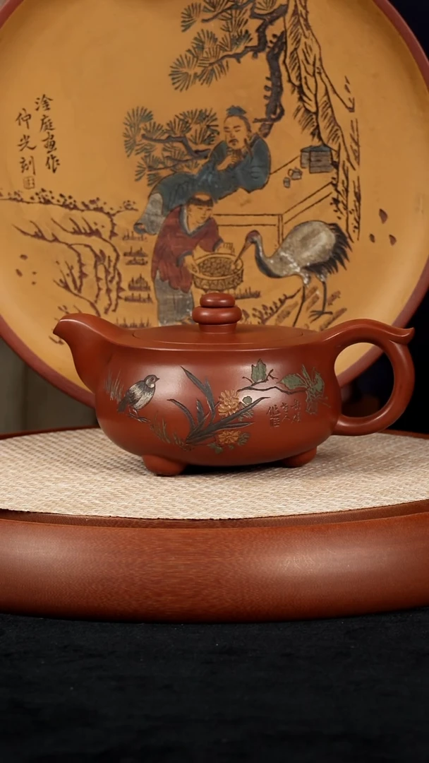 【kb011】时来运转宜兴紫砂RZG