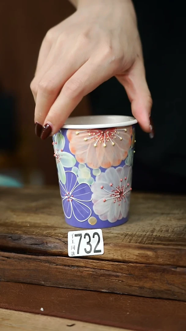 瓷片福利 设计师 系列  花满溪