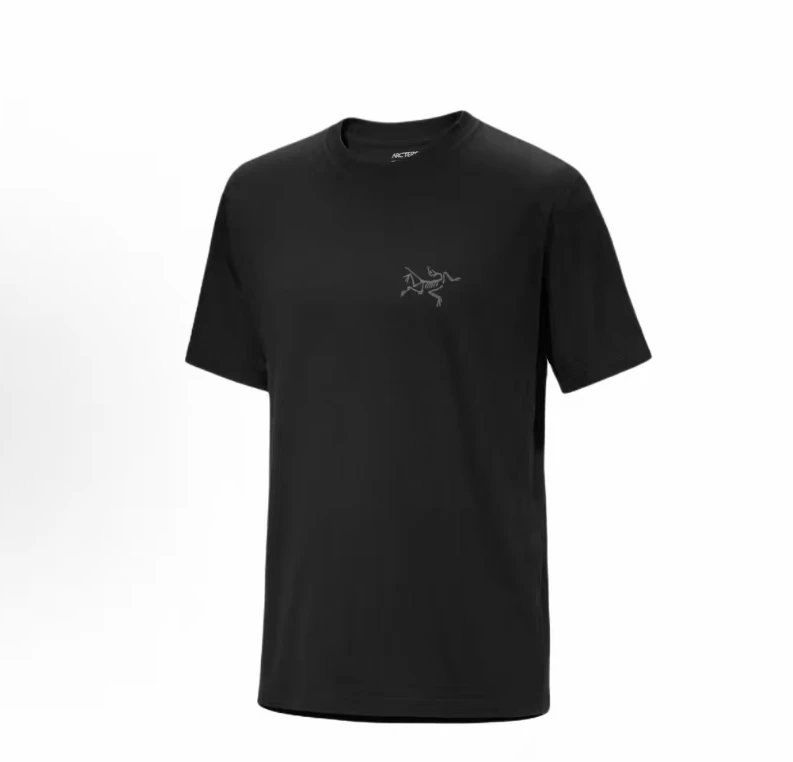 （夏季上新） KRAGG SL 品牌logo印花圆领透气短袖T恤 男款