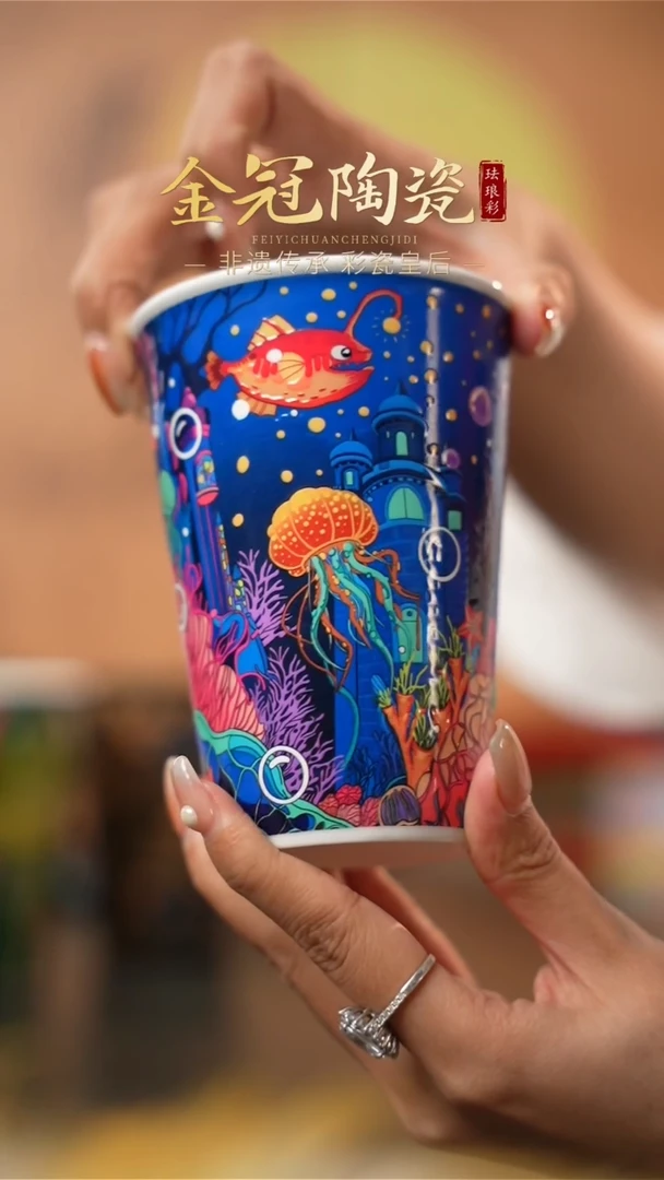 陶瓷海底世界 ·【可乐杯】