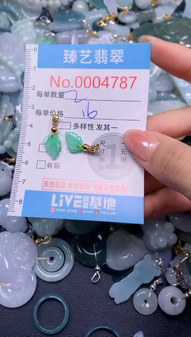 颈饰未镶嵌翡翠4787