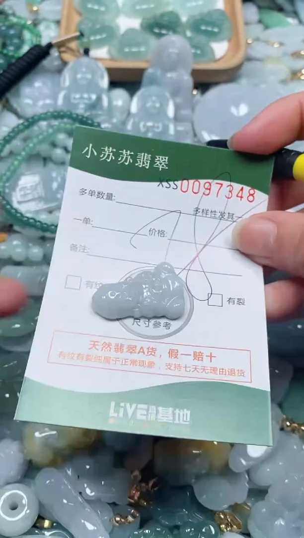 【闪购商品】翡翠颈饰未镶嵌闪购商品0097348