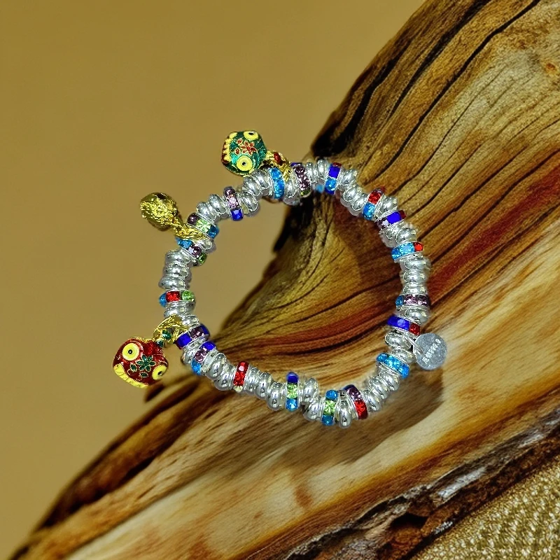 YZ055 彩钻吞金兽手环