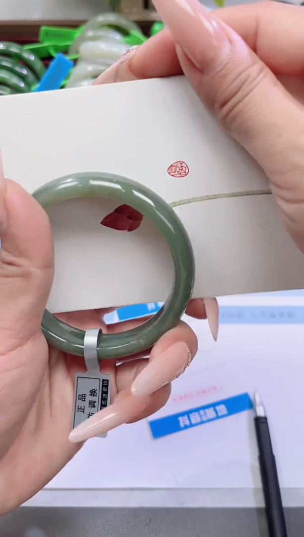 未镶嵌手镯和田玉46-塔青58-59