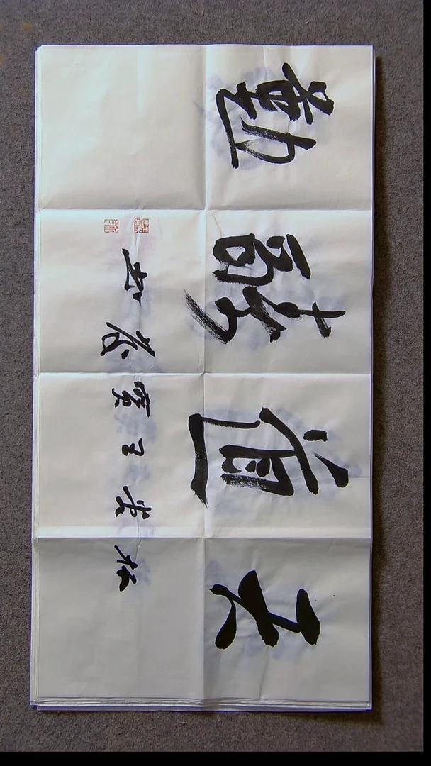 书法王保庆 河南 第三届兰亭69*34尺寸