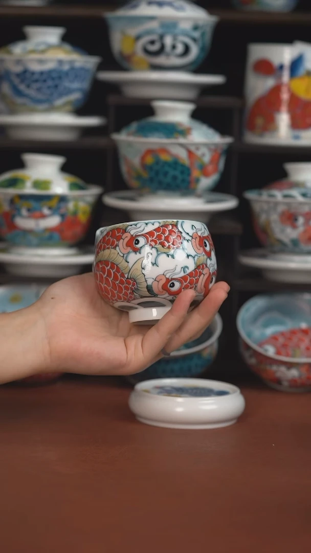 老师作品九鱼蛋杯（宠粉价格）